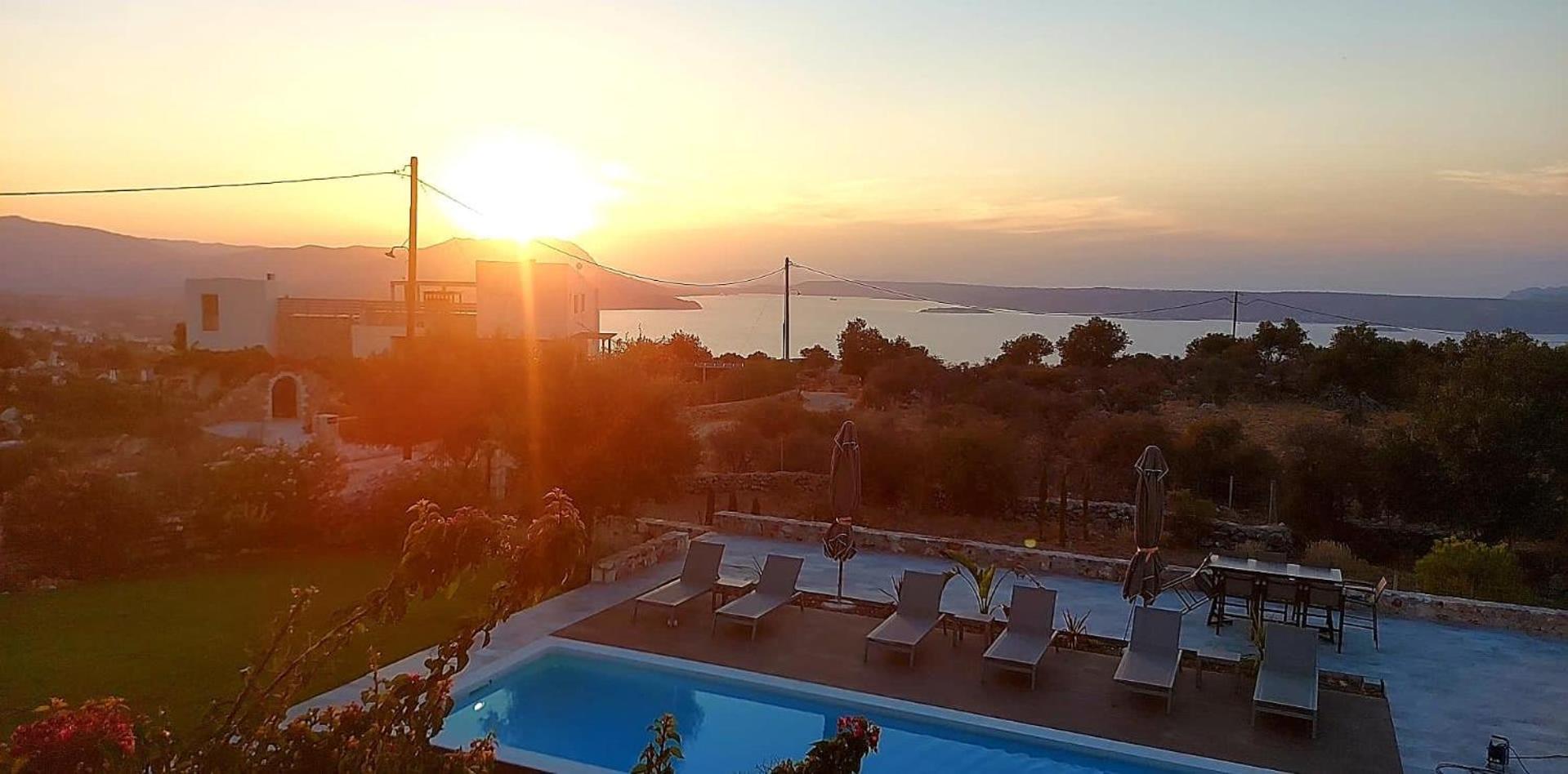 Villa Gloria Seaview - Luxury & Family Kokkino Chorio Exteriör bild
