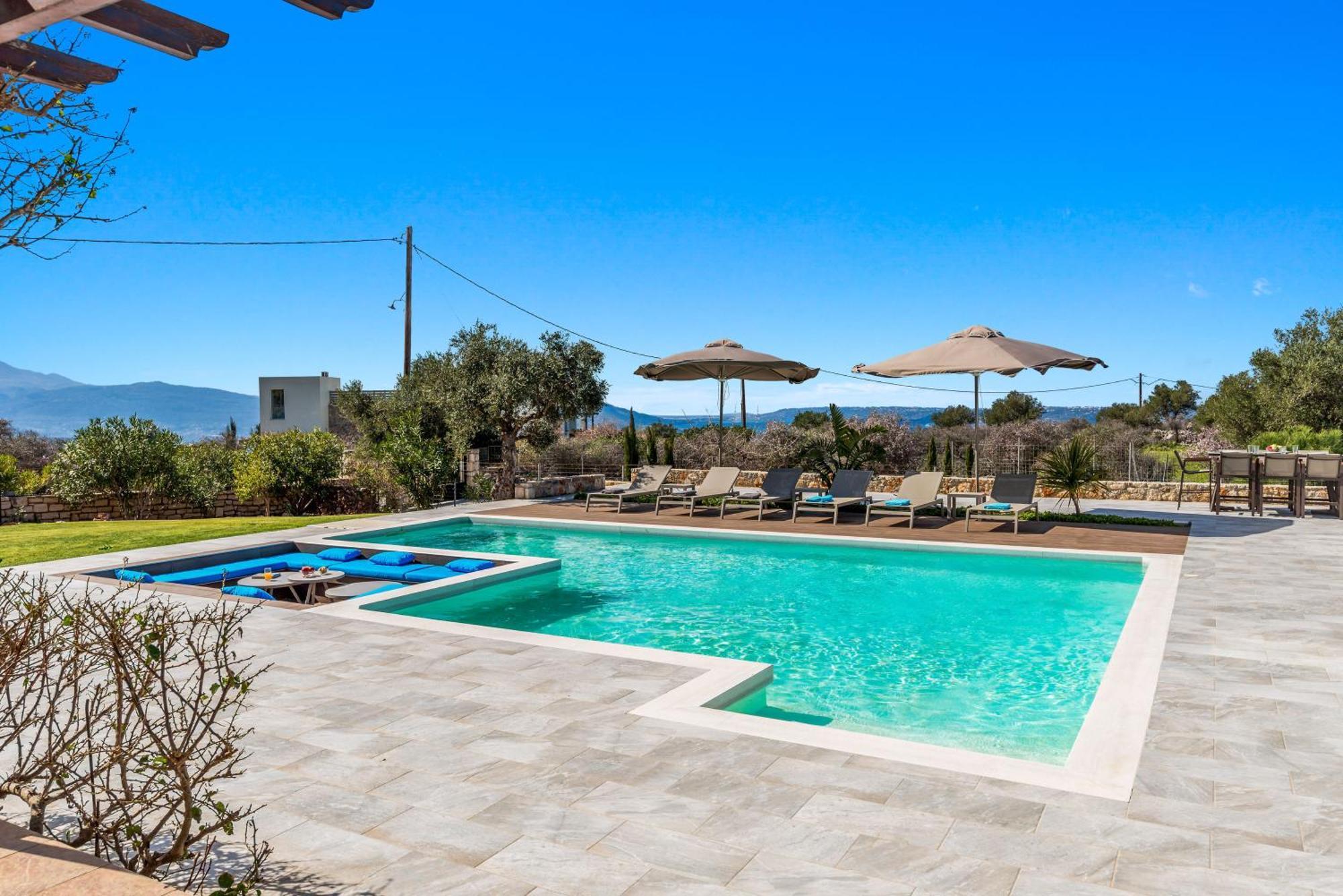 Villa Gloria Seaview - Luxury & Family Kokkino Chorio Exteriör bild