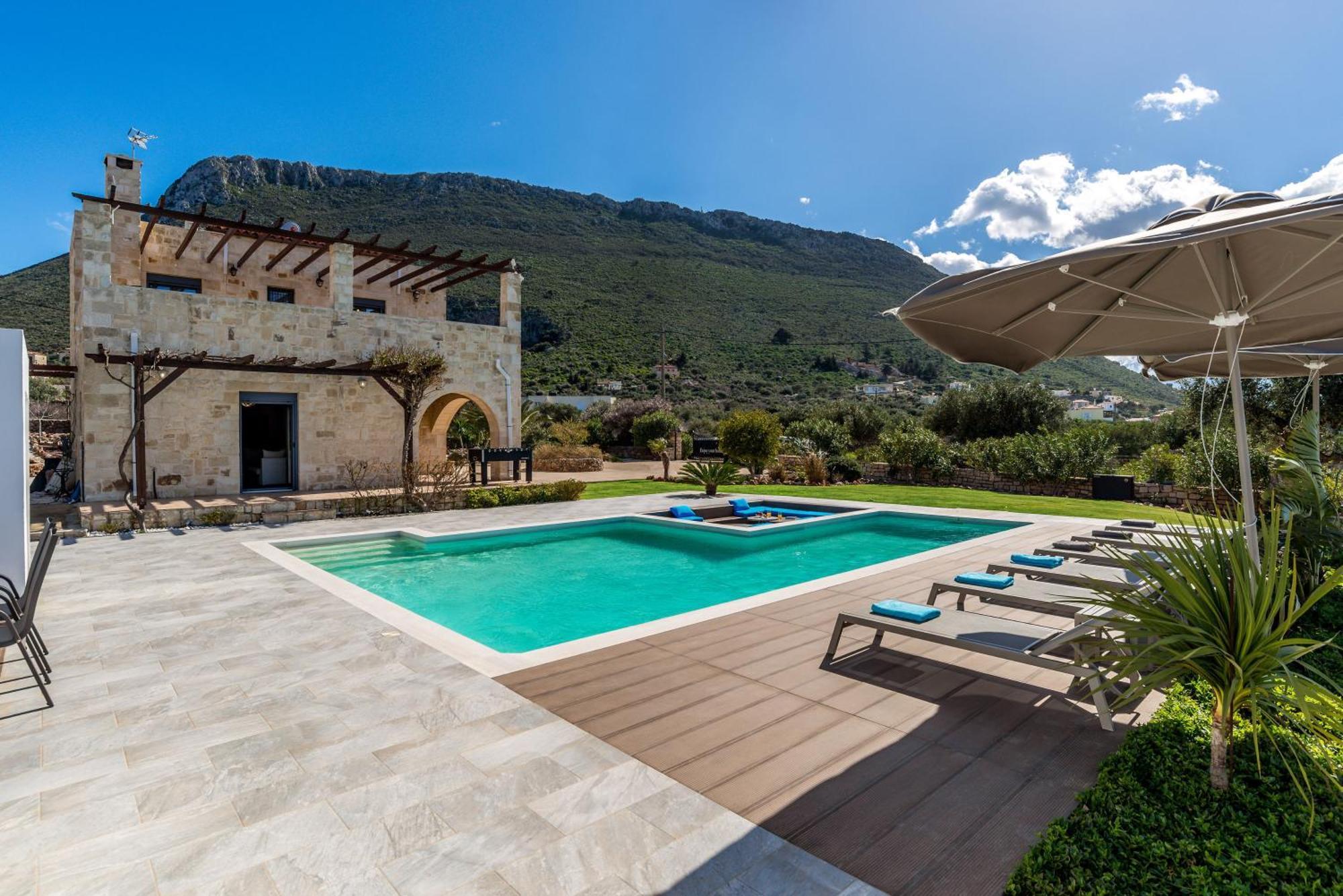 Villa Gloria Seaview - Luxury & Family Kokkino Chorio Exteriör bild