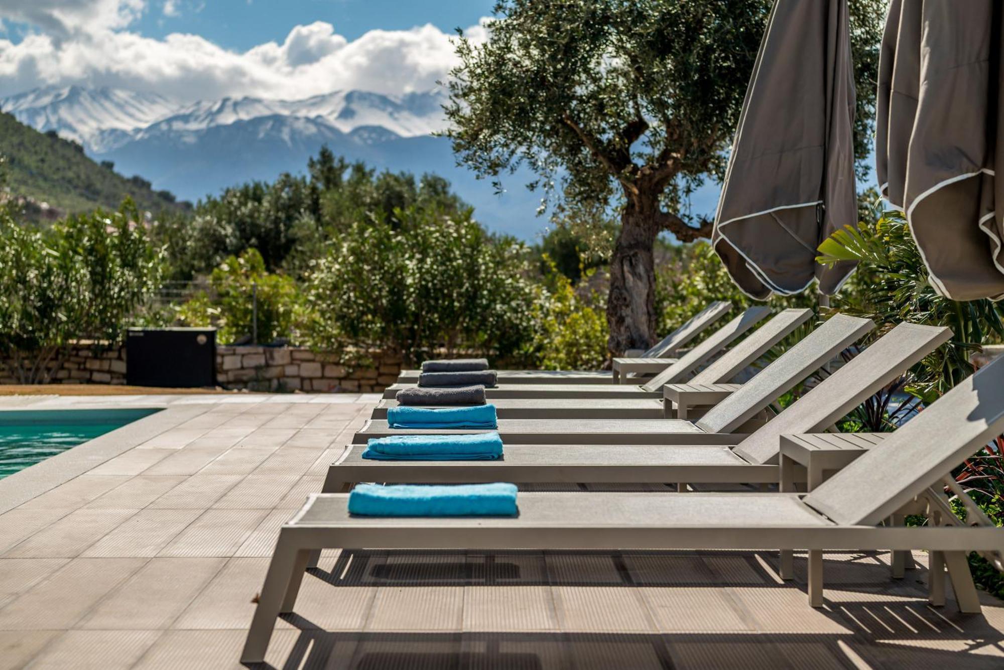 Villa Gloria Seaview - Luxury & Family Kokkino Chorio Exteriör bild