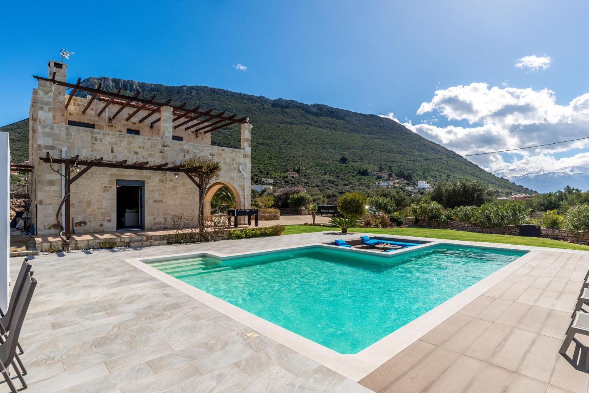 Villa Gloria Seaview - Luxury & Family Kokkino Chorio Exteriör bild